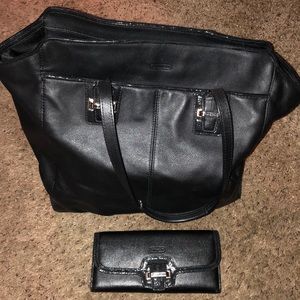 Coach purse and wallet